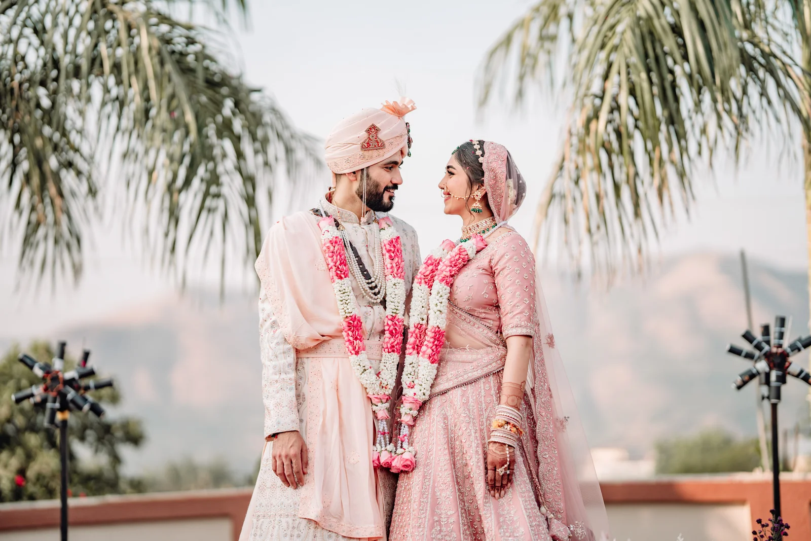 Sindhi Wedding Couple